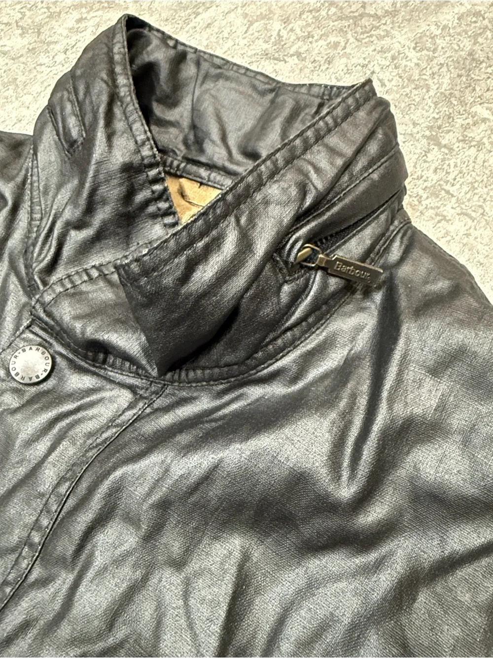 Barbour Duralinen Waxed Sapper Jacket Sz L